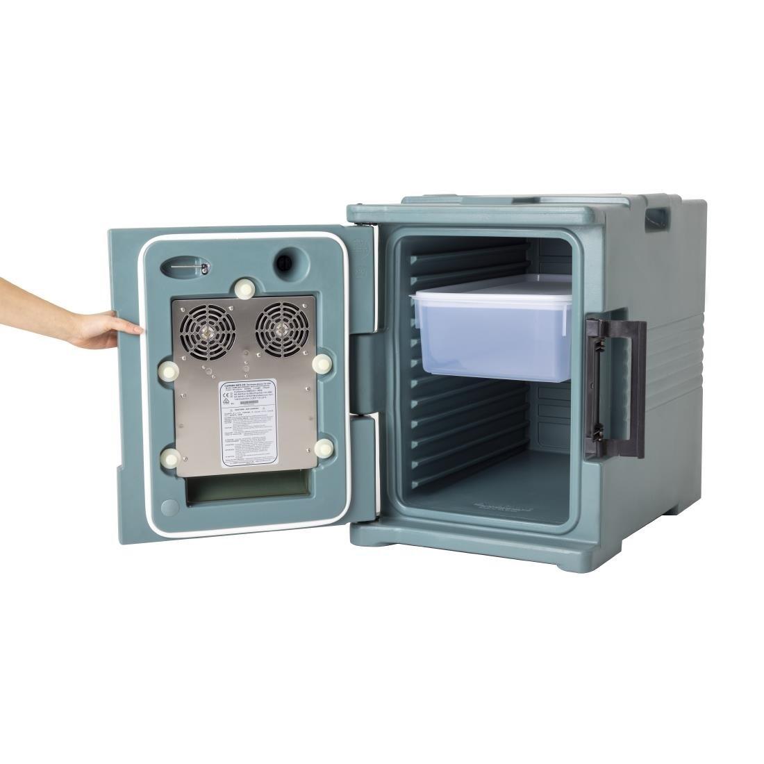 Conteneur alimentaire isotherme chauffant Cambro Camcart bleu ardoise - FRANCE CHR