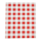 Papier ingraissable vichy rouge 310x380mm lot de 200 - FRANCE CHR