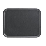 Plateau stratifié lisse Capri Cambro anthracite 430mm - FRANCE CHR