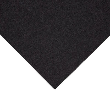 Serviettes diner 3 plis Fiesta Recyclable noires 40x40cm pliage 1/8 (Lot de 1000) - FRANCE CHR