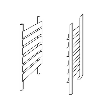 Kit échelle de transformation format pâtissier en format GN1/1 Gastro M pour GR202 et GR203 - FRANCE CHR