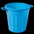 Poubelle ronde tri sélectif 50 L - bleu - FRANCE CHR
