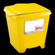 Seau carré HACCP 12 L + couvercle étanche - jaune - FRANCE CHR