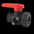 Vanne 30 L/min avec raccord pour bacs grands volumes 100 L à 220 L - FRANCE CHR